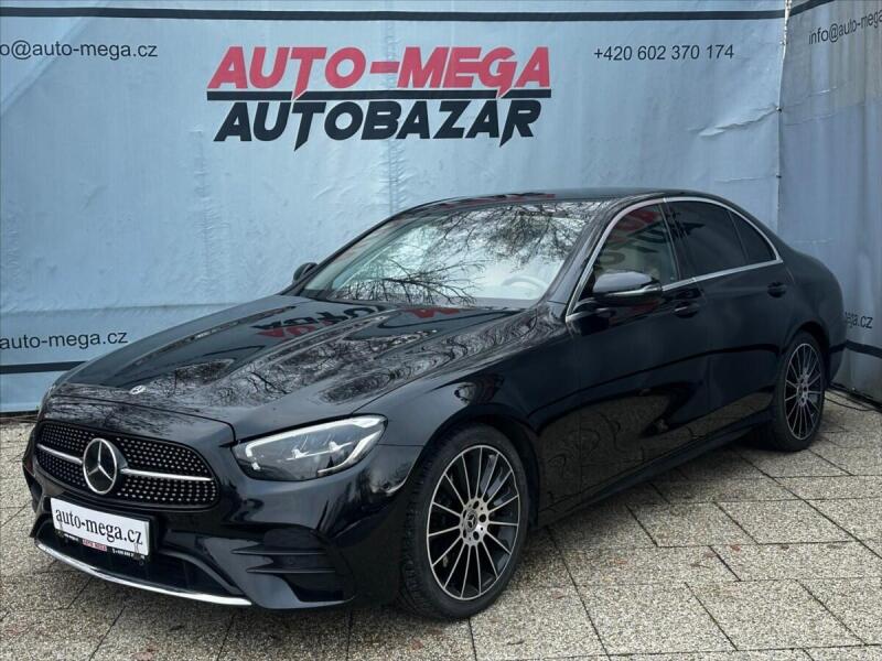 Mercedes-Benz Třídy E 2,0 220D 143kW, sedan, černá, nafta, rv. 2021