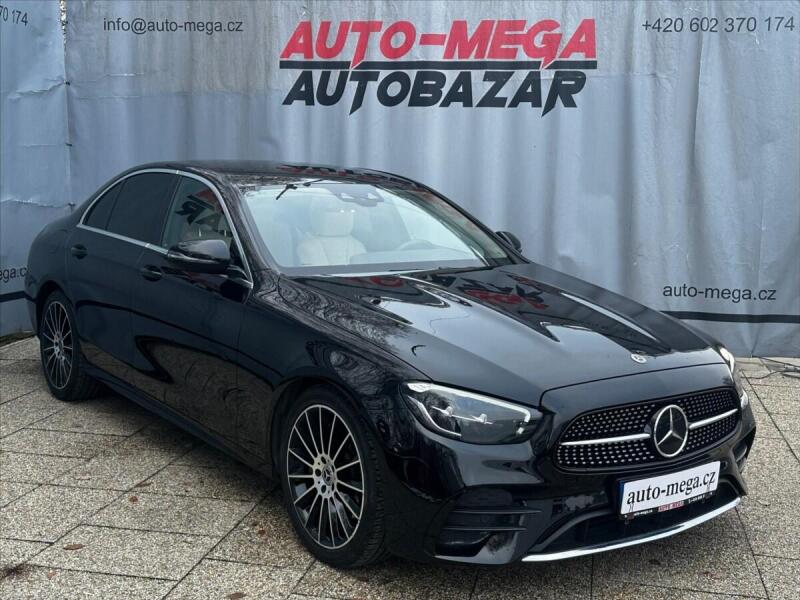 Mercedes-Benz Třídy E 2,0 220D 143kW, sedan, černá, nafta, rv. 2021