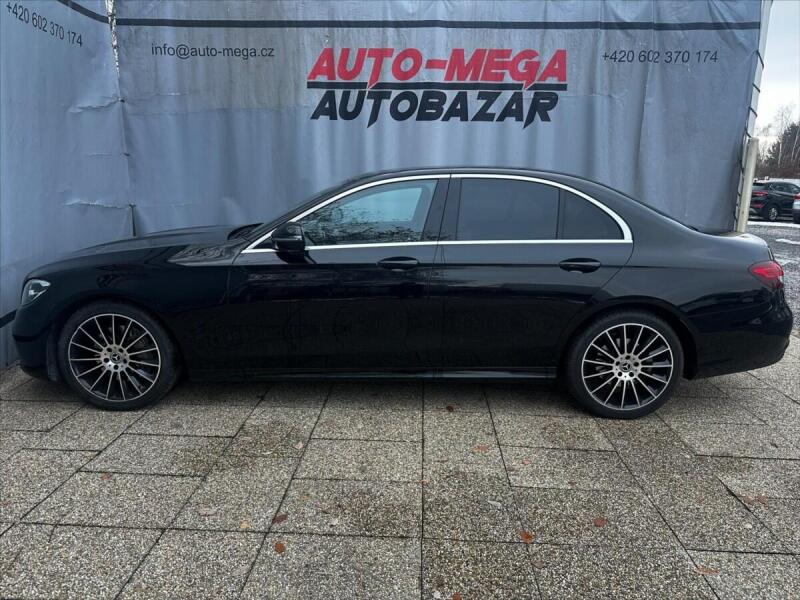 Mercedes-Benz Třídy E 2,0 220D 143kW, sedan, černá, nafta, rv. 2021
