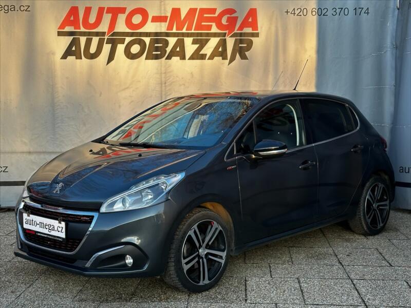 Peugeot 208 1,2 81kW GT Line, rozvody!, hatchback, světle šedá, benzin, rv. 2016
