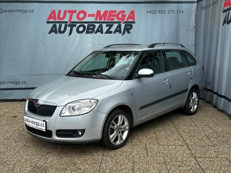 Škoda Fabia 1,9 TDI 77kW, kombi, světle šedá, nafta, rv. 2009