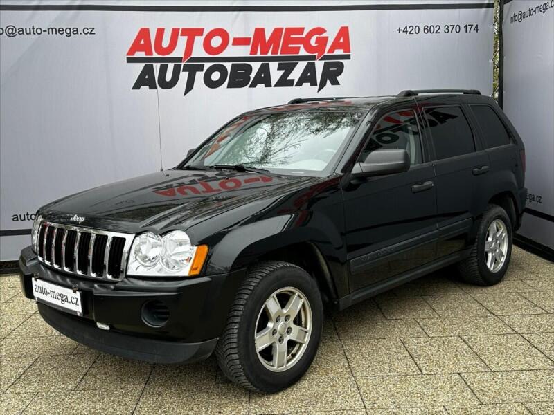Jeep Grand Cherokee 3,7 154kW-LPG-SERVIS!!, terénní, černá, benzin, rv. 2005