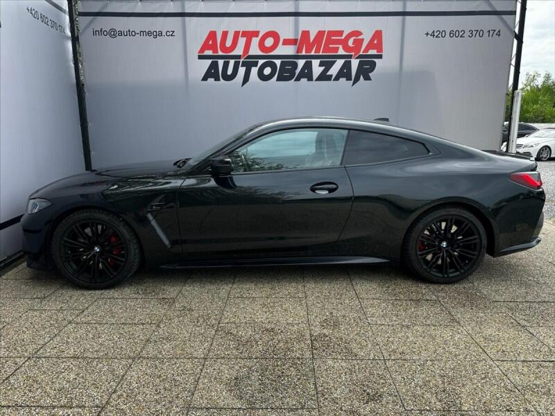 BMW M4 3,0 375kW-COMPETITION, kupé, černá metalíza, benzin, rv. 2021