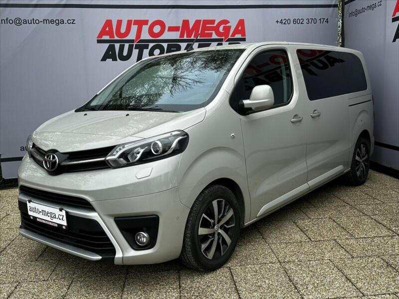 Toyota ProAce 2,0 D-4D 130kW-8AT-L1-CZ-DPH!, minibus, světle šedá, nafta, rv. 2022