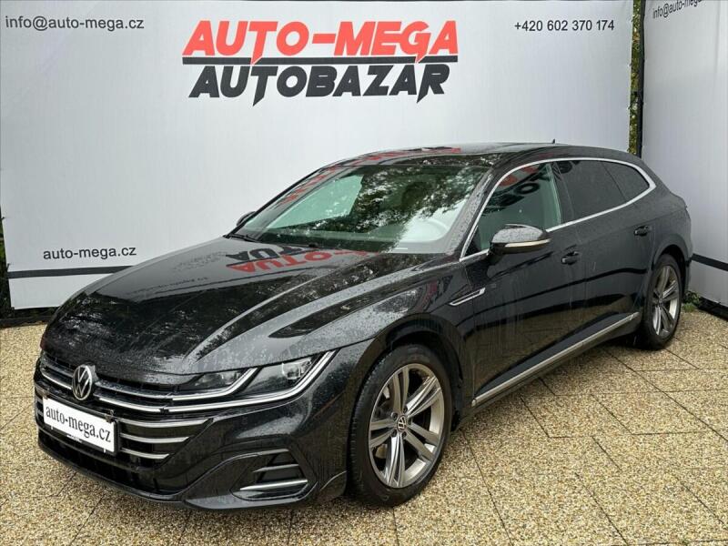 Volkswagen Arteon 2,0 TDI 110kW R-Line, ACC, kombi, černá, nafta, rv. 2021